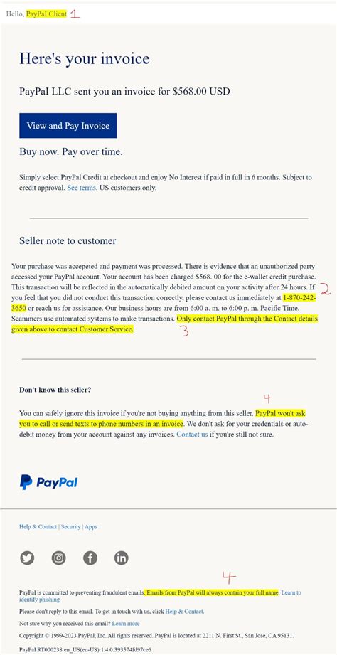 paypal invoice fake shoes|paypal scam invoice payment reminder.